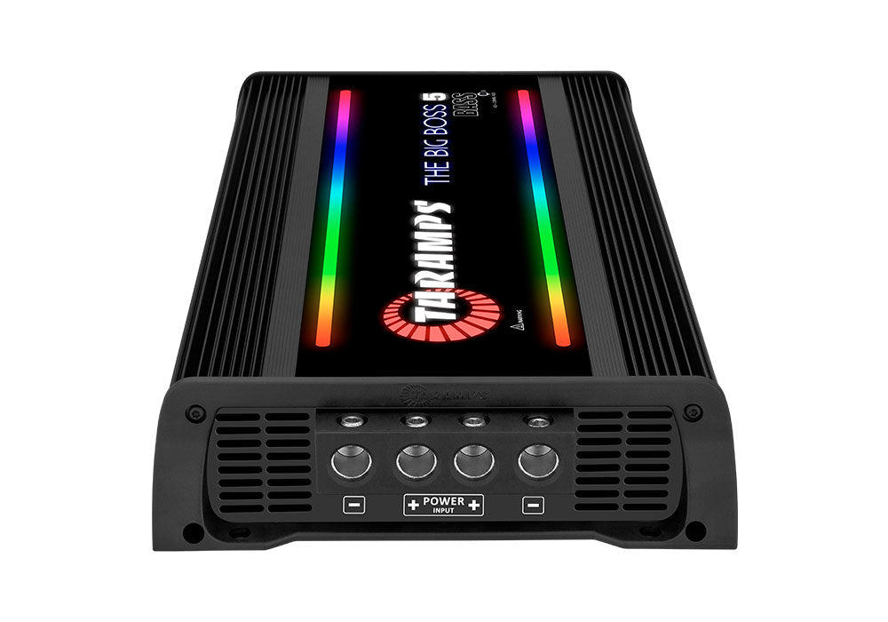 Taramps THE BIG BOSS 5 BASS 1 CHANNEL MULTI-IMPEDANCE AUDIO AMPLIFIER 0.5 ~ 2 OHMS (Choose Color)