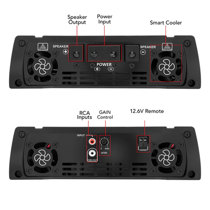 Taramps HV 40000 CHIPEO 275VDC LOW-IMPEDANCE 1 CHANNEL AUDIO AMPLIFIER 0.5 OHM