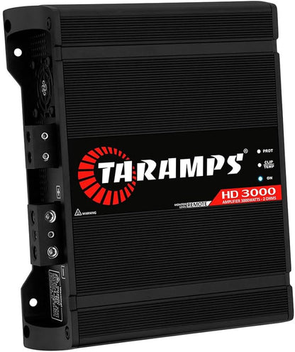 Taramps HD 3000 1 CHANNEL CAR AUDIO AMPLIFIER (Choose Color and Impedance)