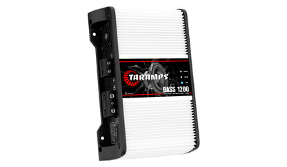 Taramps BASS 1200 1 CHANNEL CAR AUDIO AMPLIFIER (MONITOR LEVEL REMOTE INCLUDED) (Choose Impedance)