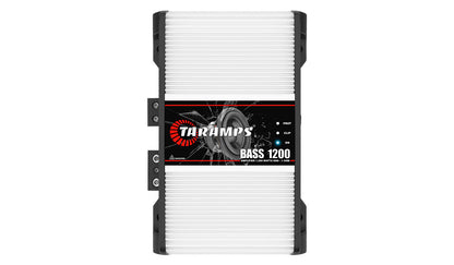 Taramps BASS 1200 1 CHANNEL CAR AUDIO AMPLIFIER (MONITOR LEVEL REMOTE INCLUDED) (Choose Impedance)