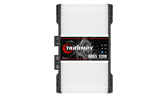 Taramps BASS 1200 1 CHANNEL CAR AUDIO AMPLIFIER (MONITOR LEVEL REMOTE INCLUDED) (Choose Impedance)