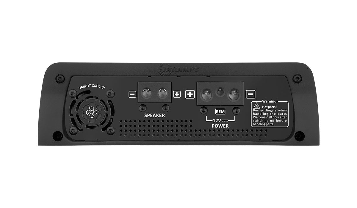 Taramps BASS 1200 1 CHANNEL CAR AUDIO AMPLIFIER (MONITOR LEVEL REMOTE INCLUDED) (Choose Impedance)