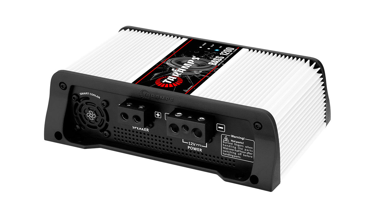 Taramps BASS 1200 1 CHANNEL CAR AUDIO AMPLIFIER (MONITOR LEVEL REMOTE INCLUDED) (Choose Impedance)