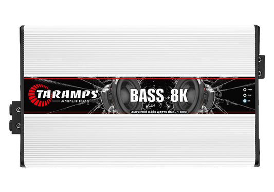Taramps BASS 8K 1 CHANNEL CAR AUDIO AMPLIFIER 1 OHM