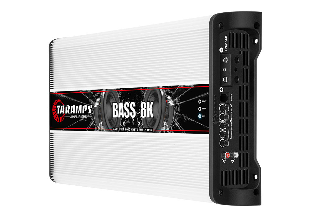 Taramps BASS 8K 1 CHANNEL CAR AUDIO AMPLIFIER 1 OHM