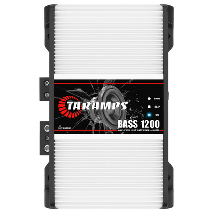 Taramps BASS 1200 1 CHANNEL CAR AUDIO AMPLIFIER (MONITOR LEVEL REMOTE INCLUDED) (Choose Impedance)