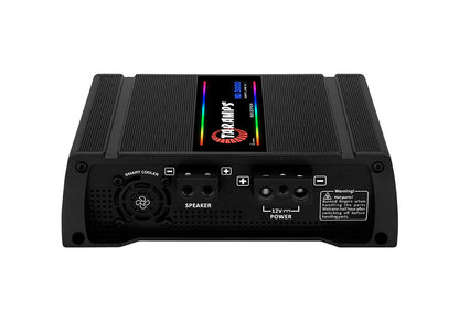 Taramps HD 3000 RGB 1 CHANNEL CAR AUDIO AMPLIFIER (Choose Color and Impedance)