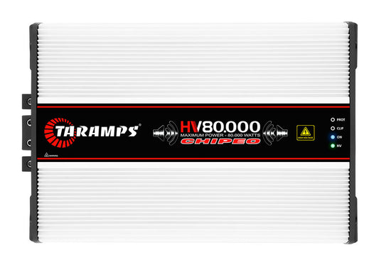Taramps HV 80000 CHIPEO 300VDC LOW-IMPEDANCE 1 CHANNEL AUDIO AMPLIFIER 0.5 OHM