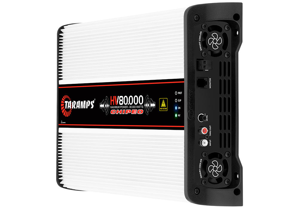 Taramps HV 80000 CHIPEO 300VDC LOW-IMPEDANCE 1 CHANNEL AUDIO AMPLIFIER 0.5 OHM