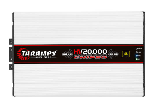 Taramps HV 20000 CHIPEO 164VDC LOW-IMPEDANCE 1 CHANNEL AUDIO AMPLIFIER 0.5 OHM