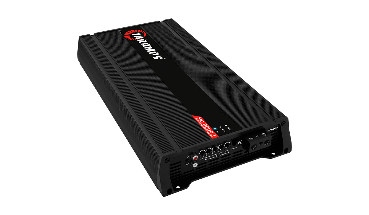 Taramps MD 8000 1 CHANNEL CAR AUDIO AMPLIFIER (Choose Impedance and Color)