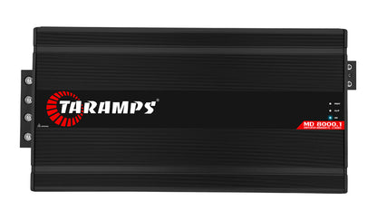 Taramps MD 8000 1 CHANNEL CAR AUDIO AMPLIFIER (Choose Impedance and Color)