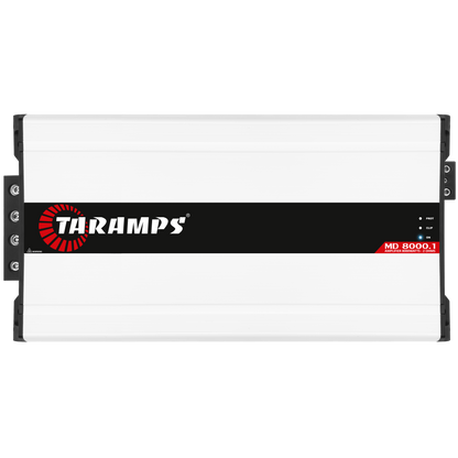 Taramps MD 8000 1 CHANNEL CAR AUDIO AMPLIFIER (Choose Impedance and Color)