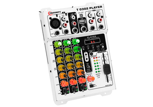 Taramps T 0602 PLAYER  UDIO MIXER 6 CHANNEL W/ BLUETOOTH