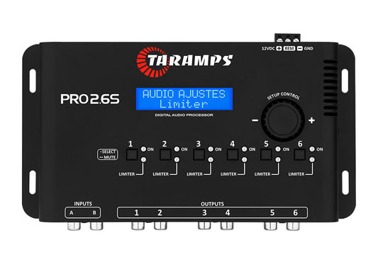 Taramps PRO 2.6S DSP AUDIO PROCESSOR 2 IN / 6 OUT
