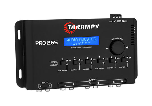 Taramps PRO 2.6S DSP AUDIO PROCESSOR 2 IN / 6 OUT