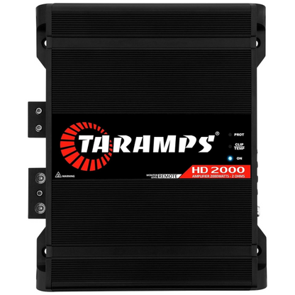 Taramps HD 2000 1 CHANNEL CAR AUDIO AMPLIFIER (Choose Color and Impedance)