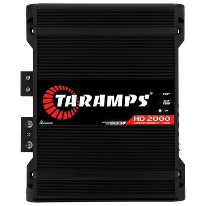 Taramps HD 2000 1 CHANNEL CAR AUDIO AMPLIFIER (Choose Color and Impedance)