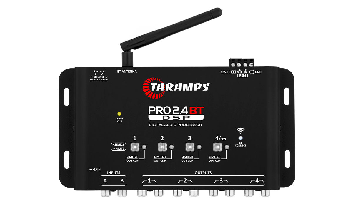 Taramps PRO 2.4-BT DSP AUDIO PROCESSOR CONTROLLER W/ BLUETOOTH