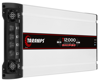 Taramps T 12000 CHIPEO 12V 1 CHANNEL AUDIO AMPLIFIER (Choose Impedance)
