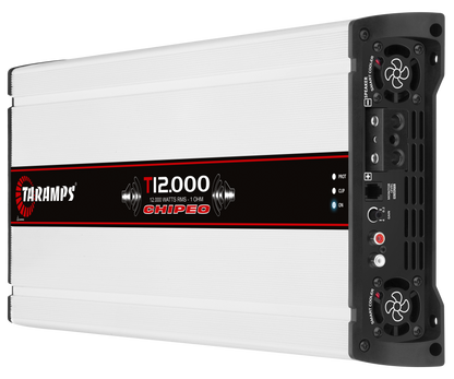 Taramps T 12000 CHIPEO 12V 1 CHANNEL AUDIO AMPLIFIER (Choose Impedance)