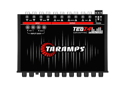 Taramps TEQ 7.4 STEREO 7 BAND GRAPHIC EQUALIZER