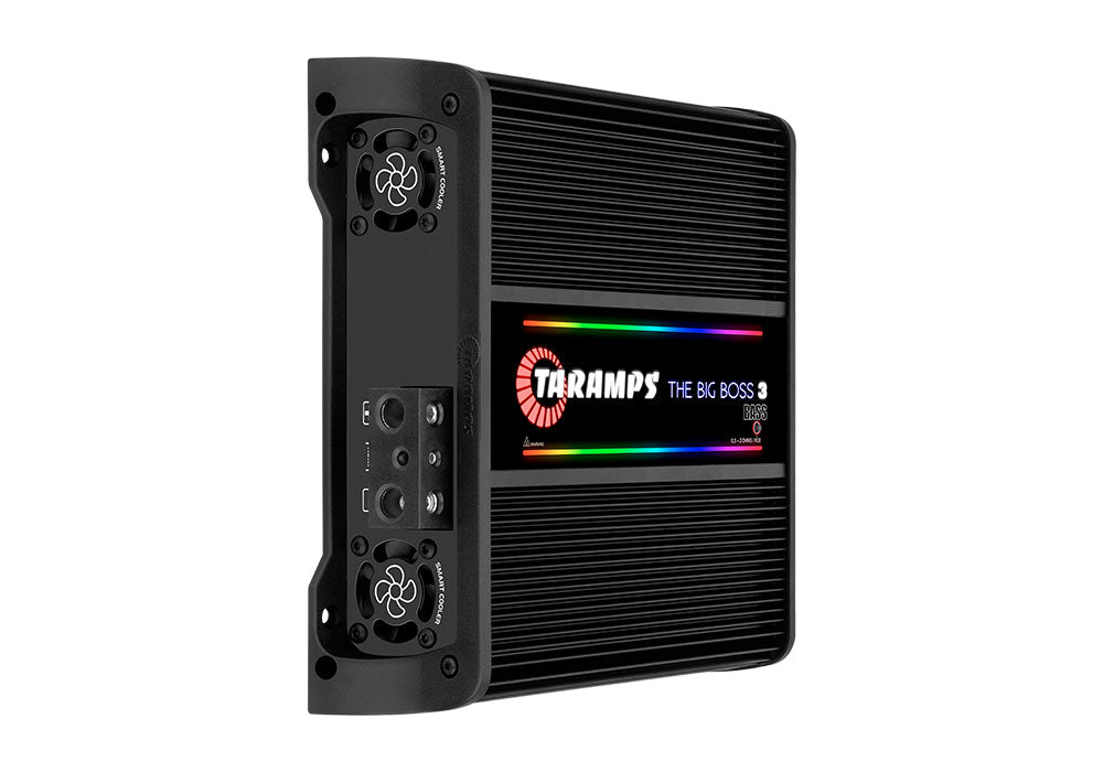 Taramps THE BIG BOSS 3 BASS 1 CHANNEL MULTI-IMPEDANCE AUDIO AMPLIFIER 0.5 ~ 2 OHMS (Choose Color)