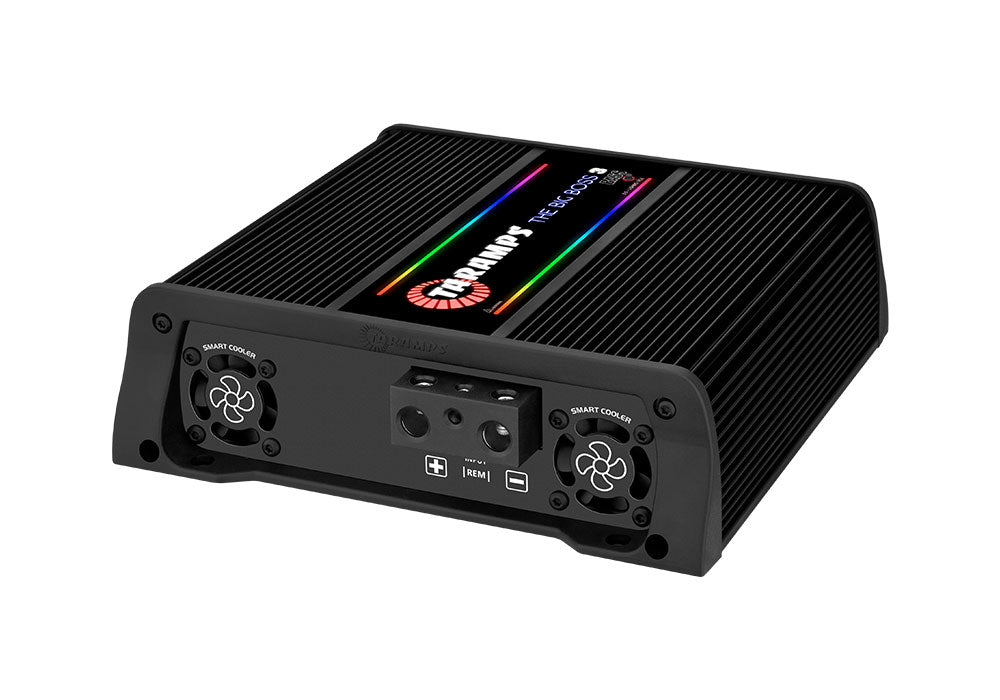 Taramps THE BIG BOSS 3 BASS 1 CHANNEL MULTI-IMPEDANCE AUDIO AMPLIFIER 0.5 ~ 2 OHMS (Choose Color)