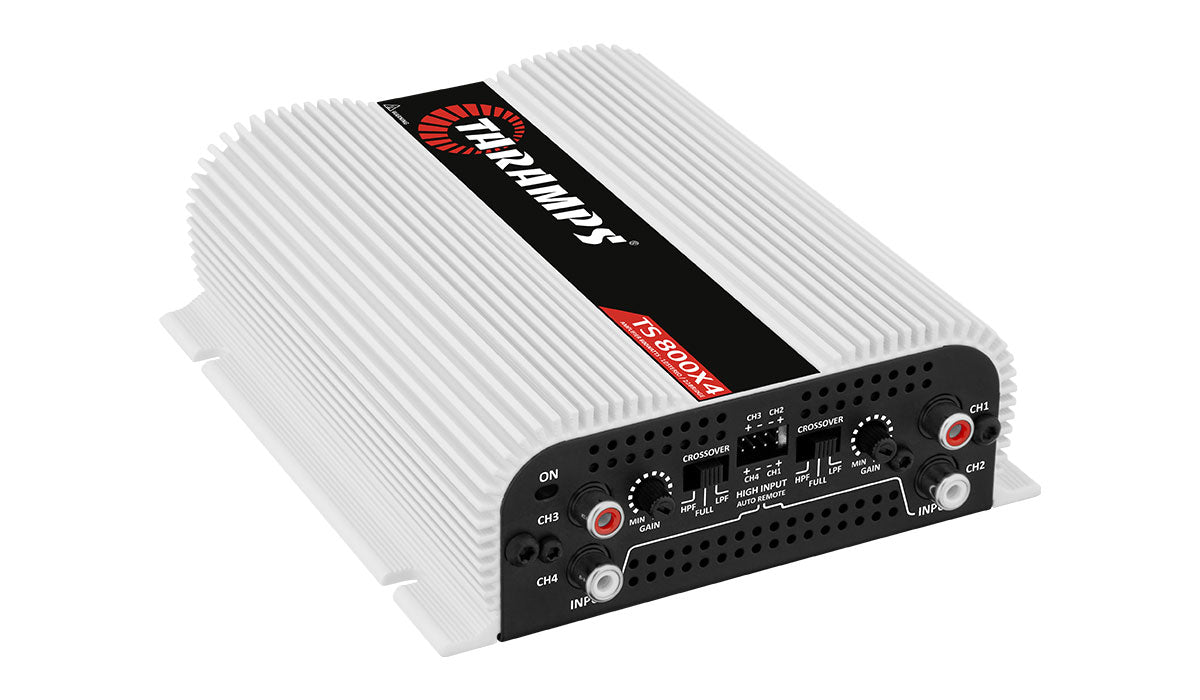 Taramps TS 800X4 4 CHANNEL CAR AUDIO AMPLIFIER (Choose Impedance)