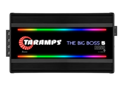 Taramps THE BIG BOSS 5 BASS 1 CHANNEL MULTI-IMPEDANCE AUDIO AMPLIFIER 0.5 ~ 2 OHMS (Choose Color)