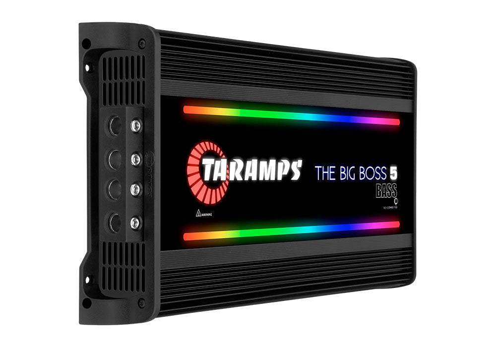 Taramps THE BIG BOSS 5 BASS 1 CHANNEL MULTI-IMPEDANCE AUDIO AMPLIFIER 0.5 ~ 2 OHMS (Choose Color)