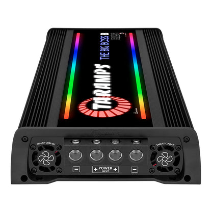 Taramps THE BIG BOSS 8 BASS 1 CHANNEL MULTI-IMPEDANCE AUDIO AMPLIFIER 0.5 ~ 2 OHMS (Choose Color)